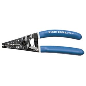 Klein Tools Wire Stripper and Cutter for 8-16 AWG Solid and 10-18 AWG Stranded Wire with Closing Lock Klein for $20 Klein Tools Wire Stripper and Cutter for 8-16 AWG Solid and 10-18 AWG Stranded Wire with Closing Lock Klein for $20