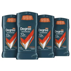 Degree Men's MotionSense 72-Hr Antiperspirant Deodorant 4-Pack for $8.98 via Sub & Save Degree Men's MotionSense 72-Hr Antiperspirant Deodorant 4-Pack for $8.98 via Sub & Save