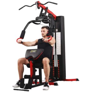 Fitvids LX750 Home Gym System Workout Station for $280