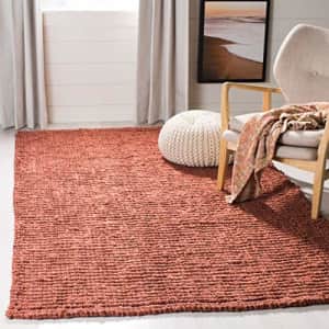 Safavieh Natural Fiber Collection NF447C Hand Woven Rust Jute Area Rug (2'6" x 4') for $38 Safavieh Natural Fiber Collection NF447C Hand Woven Rust Jute Area Rug (2'6" x 4') for $38