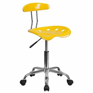 Flash Furniture Swivel Task Chair |Adjustable Swivel Chair for Desk and Office with Tractor Seat for $100