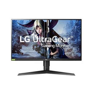 LG 27GL850-B 27 inches Ultragear QHD Nano IPS 1ms NVIDIA G-SYNC Compatible Gaming Monitor (Renewed) for $210