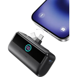 INIU Mini 22.5W PD 5500mAh Portable Power Bank with Built-in USB-C Connector for $12 INIU Mini 22.5W PD 5500mAh Portable Power Bank with Built-in USB-C Connector for $12