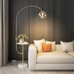 Homary Modern Arc Floor Lamp for $161