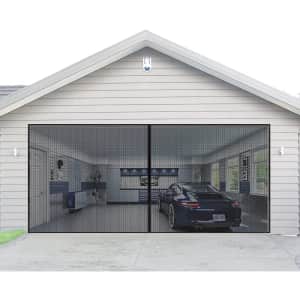 Aurelio Tech 16x7-Foot Magnetic Garage Door Screen for $28 Aurelio Tech 16x7-Foot Magnetic Garage Door Screen for $28