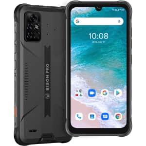 Unlocked Umidigi Bison Pro Rugged 128GB Android Smartphone for $195
