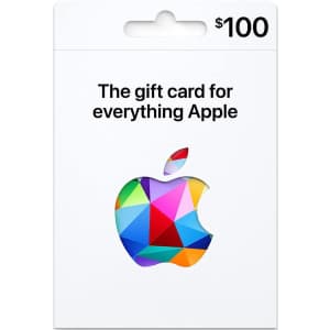 $100 Apple Gift Card + $10 Amazon Credit for $100
