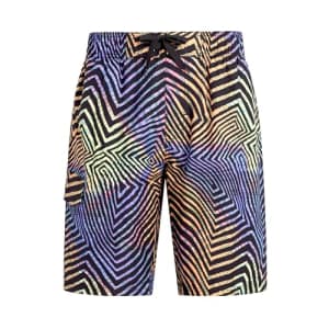 Kanu Surf Men's Standard Wade Swim Trunks (Regular & Extended Sizes), Hyper Black/Multi for $21 Kanu Surf Men's Standard Wade Swim Trunks (Regular & Extended Sizes), Hyper Black/Multi for $21