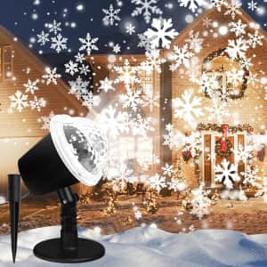 Christmas Projector Snowfall Light for $30