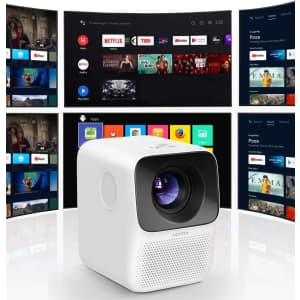 Pokitter T2 Max 1080p Compact Android LCD Projector for $143