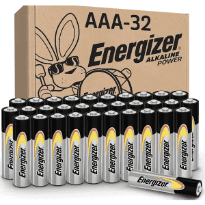 Energizer Alkaline Power AAA Batteries 32-Pack for $15