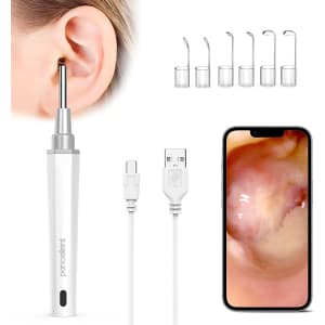 Pancellent Digital Otoscope Camera with Light for $11