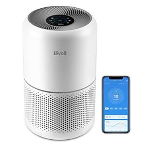 LEVOIT Air Purifier for Home Bedroom, H13 True HEPA Filter for Dust, Allergies, Pets, Smoke, Smart for $150 LEVOIT Air Purifier for Home Bedroom, H13 True HEPA Filter for Dust, Allergies, Pets, Smoke, Smart for $150