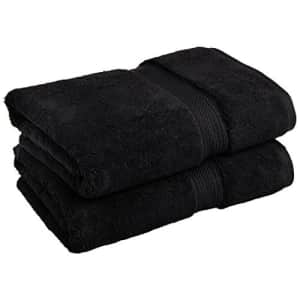 SUPERIOR Solid Egyptian Cotton 2-Piece Bath Towel Set for $66