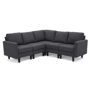 Lifestyle Solutions Serta Bostal Convertible Sectional Sofa for