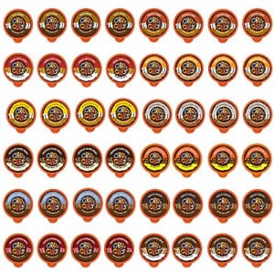 Crazy Cups Flavored Coffee Pods Variety Pack - Coffee Flavors and Chocolate Coffee Flavors for The for $61