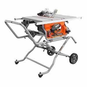 RIDGID 10 in. Pro Jobsite Table Saw with Stand R4514 for $550