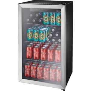 Insignia 115-Can Beverage Cooler for $190 in cart