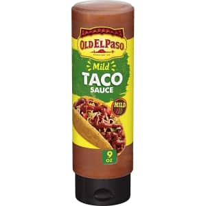 Old El Paso Taco Sauce 9-oz. Squeeze Bottle for $3