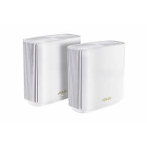 ASUS ZenWiFi Whole-Home Tri-band Mesh WiFi 6E System (ET9 2PK), Coverage up to 5,500 sq.ft, for $280