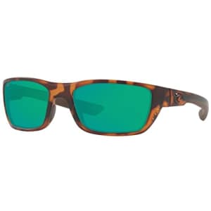 Costa Del Mar Costa Men's Whitetip Readers Sunglasses Matte Retro Tortoise/Green Mirror 580P C-Mate 2.00 58 for $224