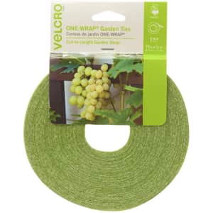 Velcro Brand 75-ft. x 1/2" One-Wrap Garden Ties Roll for $7