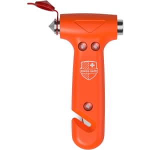 Swiss Safe 5-in-1 Car Safety Hammer for $11 Swiss Safe 5-in-1 Car Safety Hammer for $11