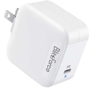 Blitzforce 65W USB-C GaN Wall Charger for $8
