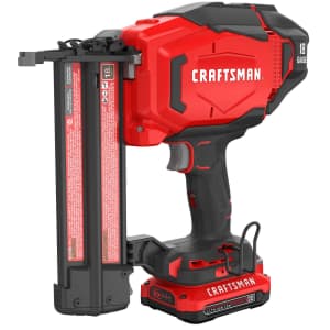 Craftsman V20 20V Cordless 18ga Brad Nailer Kit for $183 Craftsman V20 20V Cordless 18ga Brad Nailer Kit for $183