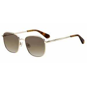 Kate Spade New York Women's Kiyah/S Polarized Oval Sunglasses, Light Havana Gold, 53mm, 18mm for $66 Kate Spade New York Women's Kiyah/S Polarized Oval Sunglasses, Light Havana Gold, 53mm, 18mm for $66