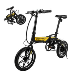 Refurb Swagtron City Folding Electric Bike w/ Removable Battery for $374