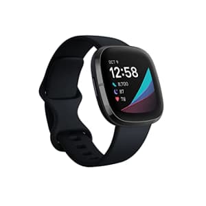 Fitbit Sense Advanced Smartwatch with Tools for Heart Health, Stress Management & Skin Temperature for $213