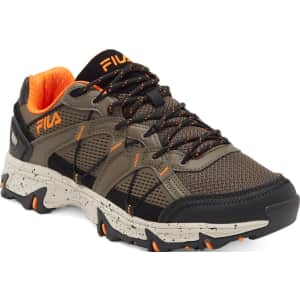 Hiking Shoes Sale at Nordstrom Rack. Save on 200 pairs from brands like Hoka, ASICS, adidas, Fila, Skechers, Merrell, New Balance, Timberland, and more. Pictured are the Fila Men's Grand Tier Sneakers for $29.97 ($18 low).