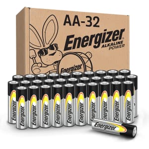 Energizer AA Batteries 32-Pack for $14 with Sub & Save