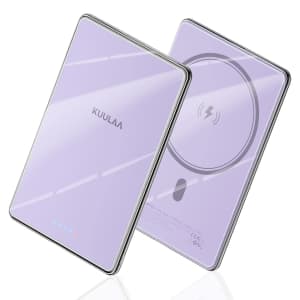Kuulaa Magsafe 5000mAh Ultra Slim Battery Pack for $15