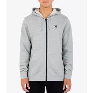 Hurley Men's Icon Full-Zip Hooded Sweatshirt for $19