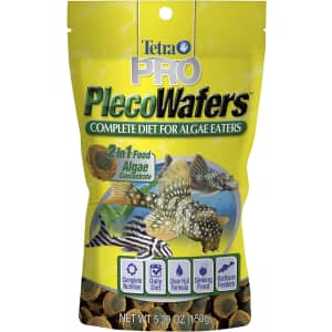 Tetra PlecoWafers Algae Wafers 5.29-oz. Bag for $3.49 via Sub & Save