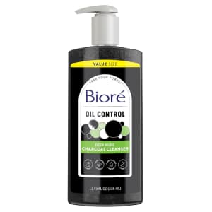 Biore Deep Pore Charcoal Face Wash for $6.42 via Sub & Save