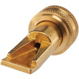 Dramm Heavy-Duty Brass Sweeper Nozzle for $10 Dramm Heavy-Duty Brass Sweeper Nozzle for $10