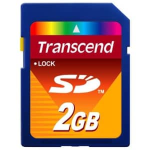 Transcend Olympus T-100 Digital Camera Memory Card 2GB Standard Secure Digital (SD) Memory Card for $11