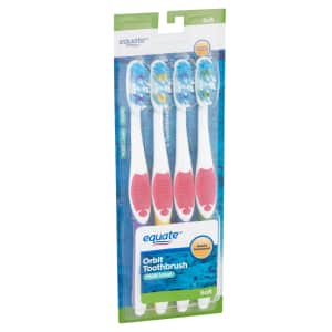 Equate Multi-Level Soft Orbit Toothbrush 8-Pack for $8 Equate Multi-Level Soft Orbit Toothbrush 8-Pack for $8