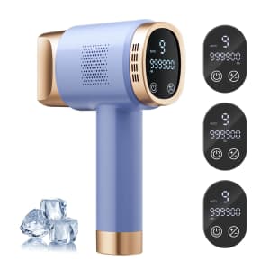 Lubex Sapphire Ice-Cooling Laser Hair Removal Device for $80 w/ Prime