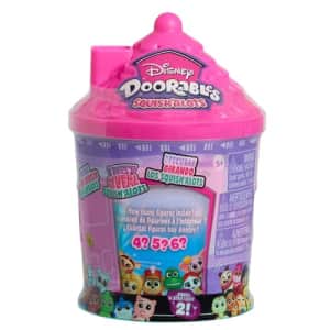 Just Play Disney Doorables SquishAlots Series 2 Collectible Figures, 1-inch Figurines, 4-6 Figures for $18