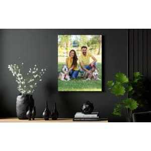 16" x 20" Custom Canvas Print from Canvas Champ for $19
