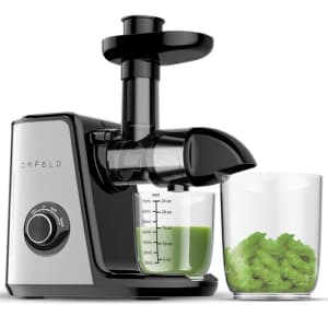 Orfeld Slow Masticating Cold Press Juicer for $70