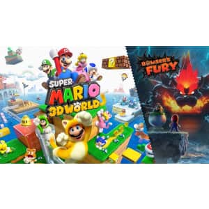Super Mario 3D World + Bowser's Fury for Nintendo Switch for $35 Super Mario 3D World + Bowser's Fury for Nintendo Switch for $35