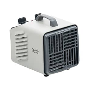 Comfort Zone CZ707 1500 Watt Compact Utility Heater, Gray for $30 Comfort Zone CZ707 1500 Watt Compact Utility Heater, Gray for $30