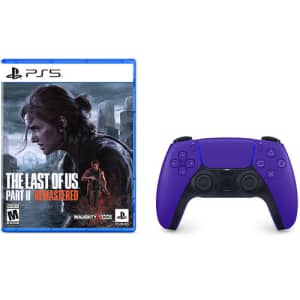 The Last of Us Part II Remastered for PS5 + DualSense Wireless Controller Bundle for $100