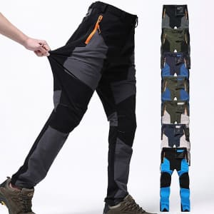 Men's Cargo Hiking Pants for $12