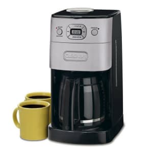 Cuisinart Grind & Brew 12-Cup Automatic Coffee Maker for $50 Cuisinart Grind & Brew 12-Cup Automatic Coffee Maker for $50